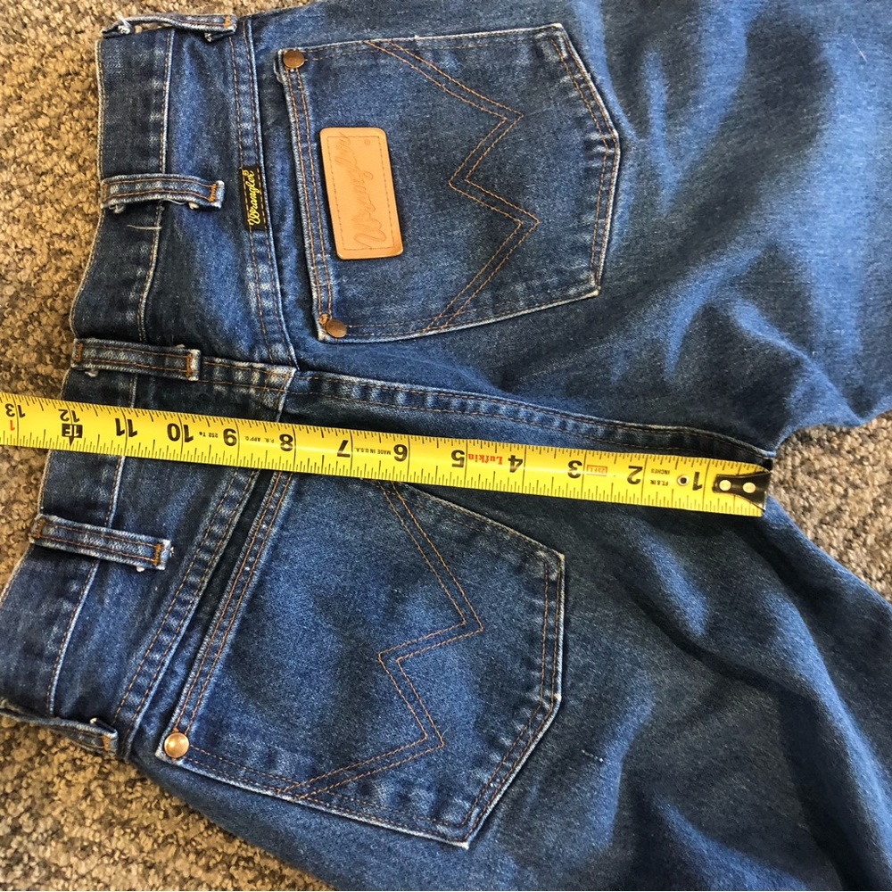 Wrangler Jeans  Hi Waist Slim Cowboy Cut VINTAGE 29x30 - Picture 7 of 11